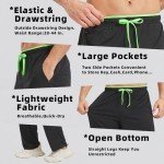 Men's Lightweight Athletic Sweatpants with Pockets - 3 Pack