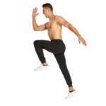 JustSun Men's Black Jogger Sweatpants with Pockets