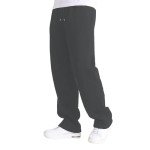 Men's Heavyweight Cargo Sweatpants with Pockets - E-Dark Gray