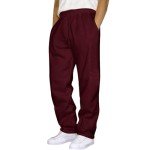 Men's Heavyweight Fleece Cargo Sweatpants with Pockets