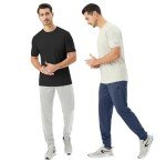 TEX2FIT Men's Sweatpants 2-Pack with Tapered Legs