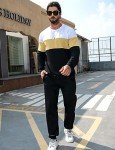 Babioboa Men's Color Block Tracksuit Set