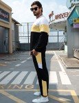 Babioboa Men's Color Block Tracksuit Set