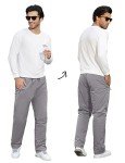 Men's Fleece Lined Waterproof Winter Sweatpants