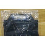 Men's Slim Fit Cotton Plaid Dress Shirt