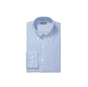 Van Heusen Men's Blue Stripe Dress Shirt