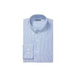 Van Heusen Men's Blue Stripe Dress Shirt