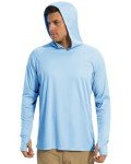 Men's UPF 50+ Sun Protection Hoodie Shirt