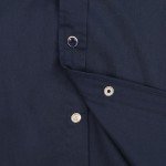 Men's Western Short Sleeve Button-Up Shirt - Navy