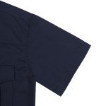 Men's Western Short Sleeve Button-Up Shirt - Navy