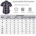 Men's Western Short Sleeve Button-Up Shirt - Navy