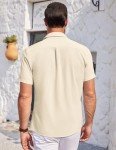 Men's Short Sleeve Wrinkle-Free Button Down Shirt