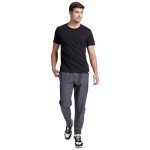 Russell Athletic Men's Black Cotton Performance T-Shirt