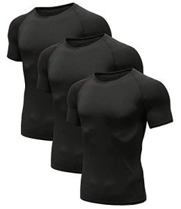 Holure Men's Pack of 3 Athletic T-Shirts