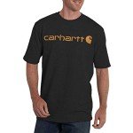 Carhartt Men's Logo Short Sleeve T-Shirt - Carbon