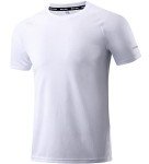 Boyzn Men's Moisture-Wicking Workout T-Shirt - White