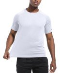 Boyzn Men's Moisture-Wicking Workout T-Shirt - White