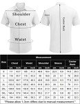 Men's Casual Linen Short Sleeve Button Down Shirt