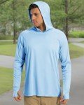 Men's UPF 50+ Sun Protection Hoodie Shirt