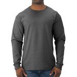 Jerzees Men's Long Sleeve Dri-Power Tee - Black