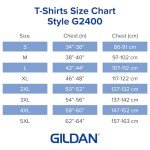 Gildan Men's Ultra Cotton Long Sleeve T-Shirts - Black 3-Pack