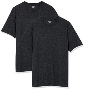 Men's Regular-Fit Crewneck T-Shirt 2-Pack - Charcoal