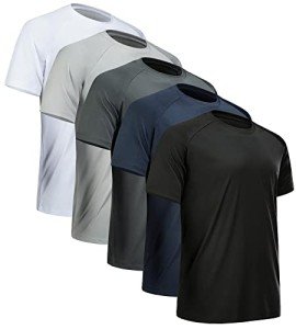 Men's Short Sleeve Quick Dry Workout T-Shirt