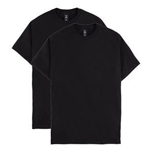 Hanes Men's Beefy Tall Short Sleeve Tee - Black