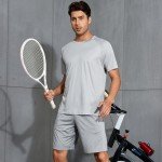 Men's Short Sleeve Quick Dry Workout T-Shirt