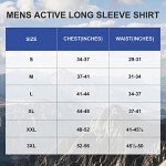 Men's Quick-Dry Long Sleeve T-Shirt for Outdoors