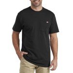 Dickies Men's Black Pocket T-Shirt X-Large