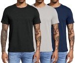 Men's 3-Pack Cotton Crewneck T-Shirts