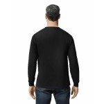 Gildan Men's Black Long Sleeve T-Shirt 2-Pack