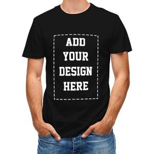 Personalized Men's Cotton T-Shirt - Custom Design