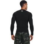 Under Armour Men's HeatGear Compression T-Shirt – Black