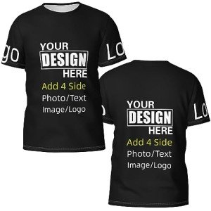 Personalized Men's Custom T-Shirts - Design Your Own