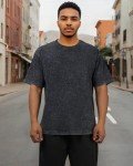 Men's Oversized Vintage Acid Wash Cotton T-Shirt