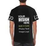 Personalized Men's Custom T-Shirts - Design Your Own