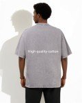 Men's Oversized Vintage Acid Wash Cotton T-Shirt