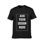 Personalized Men's Cotton T-Shirt - Custom Design