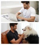 DAVID ARCHY Men's Micro Modal V-Neck Tees, 3 Pack