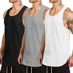 COOFANDY Men's 3 Pack Fitness Tank Tops