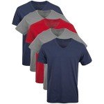 Gildan Men's V-Neck T-Shirt 5-Pack, X-Large