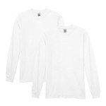 Gildan Men's Heavy Cotton Long Sleeve T-Shirt - 2-Pack