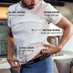 Gildan Men's Arctic White Cotton Stretch T-Shirts 3-Pack