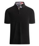 Alex Vando Men's Black Short Sleeve Polo Shirt