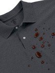 Jerzees Men's Stain Resistant Polo Shirt - Black 4XL