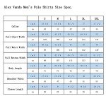 Alex Vando Men's Black Short Sleeve Polo Shirt