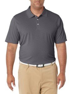 Men's Quick-Dry Golf Polo Shirt - Medium Grey