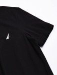 Nautica Short Sleeve Cotton Pique Polo Shirt - Black